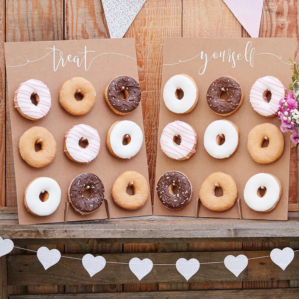 Donut Wall Display - Rustic Country