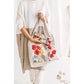 Linen Shopper Bag • Foldable WILDFLOWERS