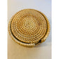 6 rattan coasters with Rattan Holder - #EH-0504